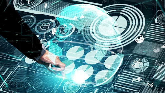 Digitale transformatie en innovatie, moderne technologie implementatie, business proces optimalisatie